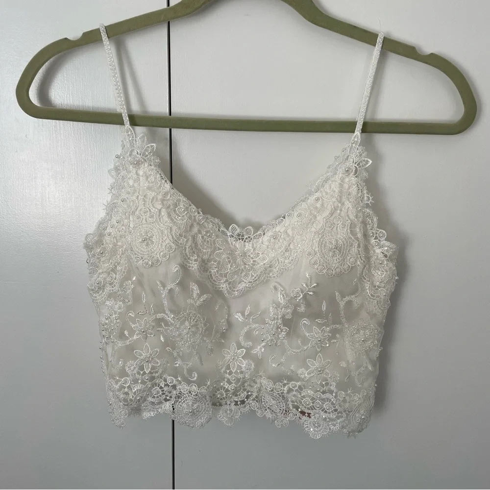 NWT Catherine Deane Sita Crop Top - Picture 1 of 13